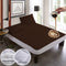 Premium Quilted Waterproof Mattress Protector – Double Bed (Dark Brown)