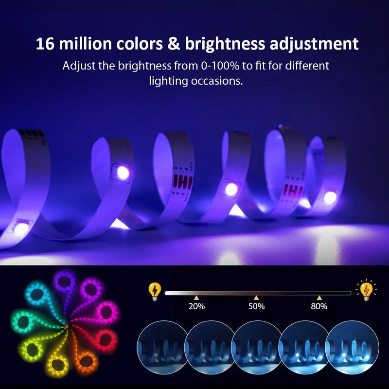 40% OFF RGB Multi Light Roll 15 Feet Length