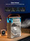 Usb Electric Portable Air Conditioner Fan | Humidifier Function | Led Night Light Water Mist + Free Gift