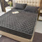 Premium Quilted Waterproof Mattress Protector – Double Bed (Dark Grey)