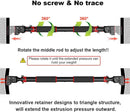 Adjustable No-Screw Pull-Up Bar (200KG Capacity)