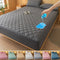 Premium Quilted Waterproof Mattress Protector – Double Bed (Grey)