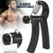 "Adjustable Hand Gripper with Counter | Grip Strength & Forearm Trainer"