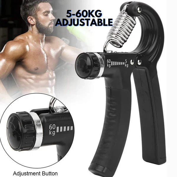 "Adjustable Hand Gripper with Counter | Grip Strength & Forearm Trainer"