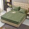 Premium Quilted Waterproof Mattress Protector – Double Bed (Green)
