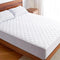 Premium Quilted Waterproof Mattress Protector – Double Bed (White)